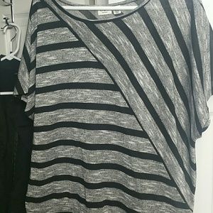 Cato black/gray with sparkle shirt